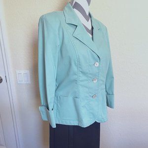 Andre Oliver designer Santa Barbara group womens separates jacket size 12